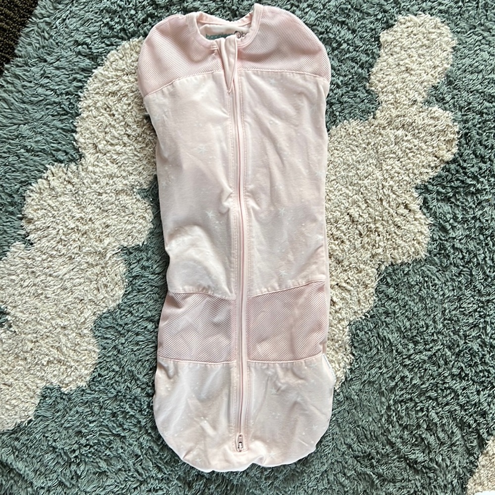 Snoo sacks in pink - size medium sweet pea